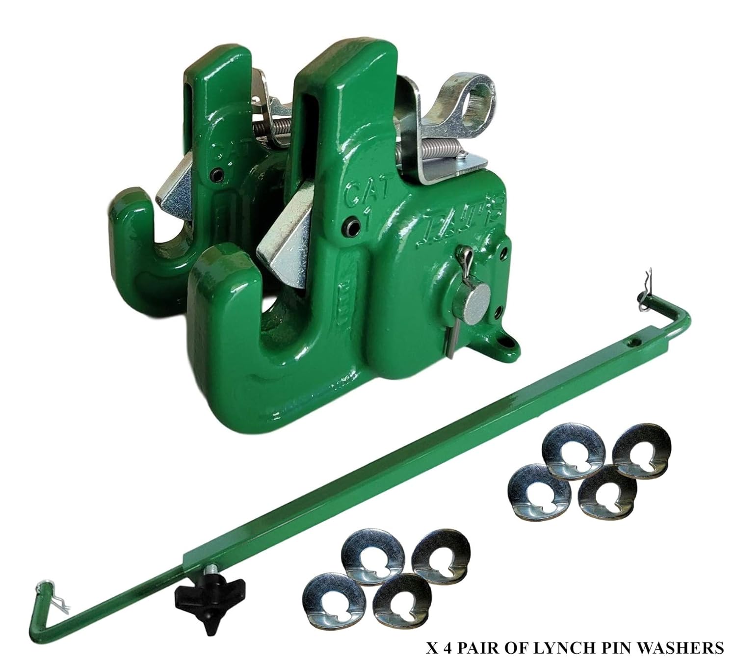 Pat’s Easy Change with Stabilizer Bar – Best Quick Hitch System On The Market ?C Flexible, Durable and Affordable (RED CAT #1) - Image 7