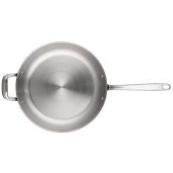 Alternative view of Breville Thermal Pro 12.5×22 Clad Stainless Steel Fry Pan with Helper Handle