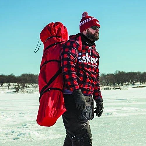Eskimo FF949I Fatfish Insulated Pop-Up Portable Ice Shelter, 3-4 Person, Ice - Image 2