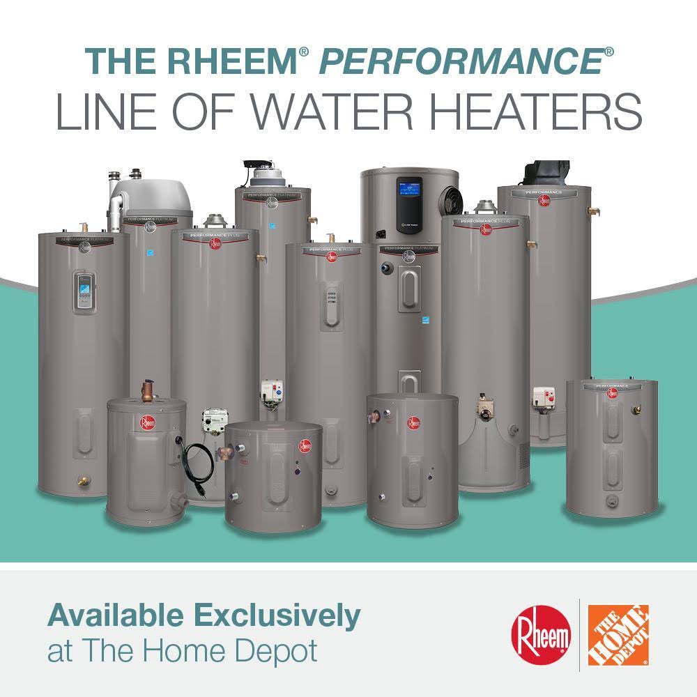 Rheem Performance Plus 50 gal. Tall 9 Year 5500/5500-Watt Elements Electric LED - Image 5