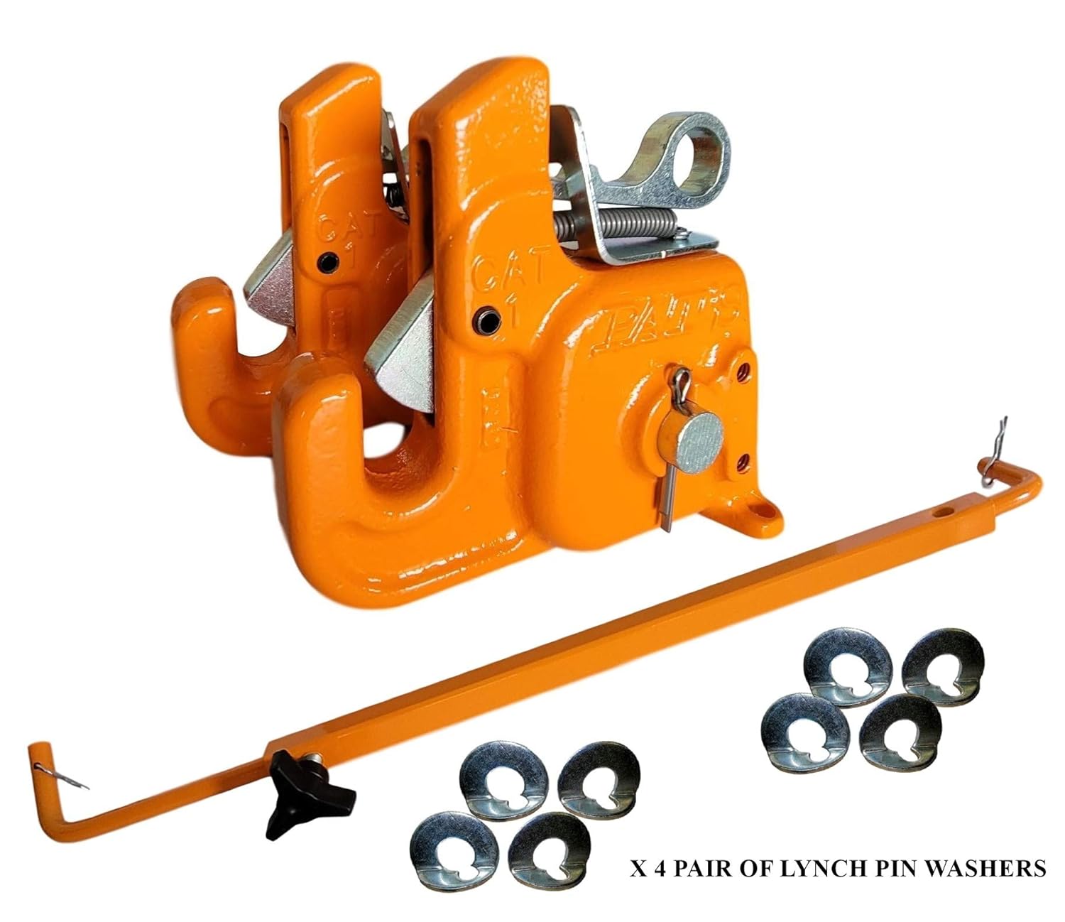 Pat’s Easy Change with Stabilizer Bar – Best Quick Hitch System On The Market ?C Flexible, Durable and Affordable (RED CAT #1) - Image 12