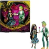 Monster High Cleo De Nile and Deuce Gorgon Collectible Dolls, Howliday Love Edition 2-Pack