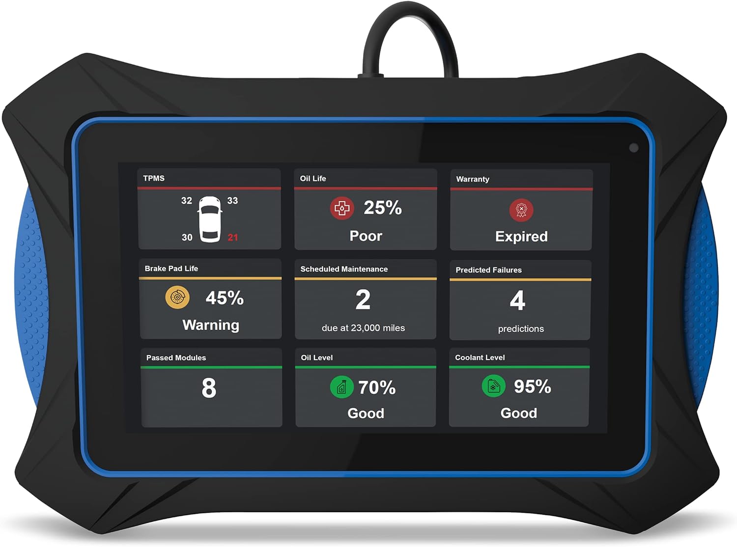 Innova 7111 OBD2 Tablet – BiDirectional Scan Tool & Professional OBD2 Code Reader – ABS Scan/Bleeding, TPMS, SRS, Enhanced Data Stream, and Reset Functions Car Diagnostic Tool – All Systems Scanner - Image 3