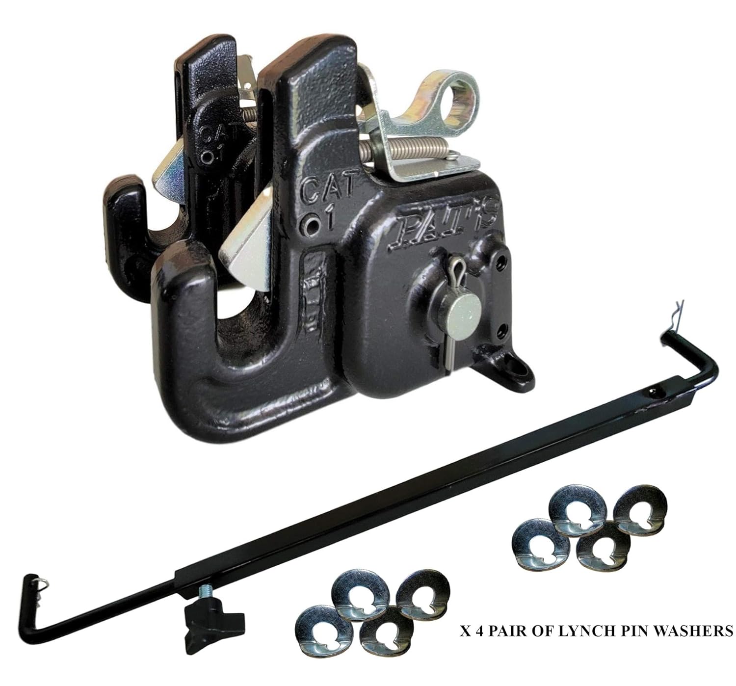 Pat’s Easy Change with Stabilizer Bar – Best Quick Hitch System On The Market ?C Flexible, Durable and Affordable (RED CAT #1) - Image 22