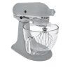 KitchenAid 5-qt Artisan Tilt-Head Stand Mixer w/ Glass Bowl ,Contour Silver