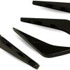 ACS Composite Rear Diffuser/Valance Fins ABS Plastic Injection for C7 Corvette Stingray Grand Sport and Z06 (Two (2) Per Tunnel (4 Total), Carbon Flash Metallic Black (Matches Rear Diffuser))