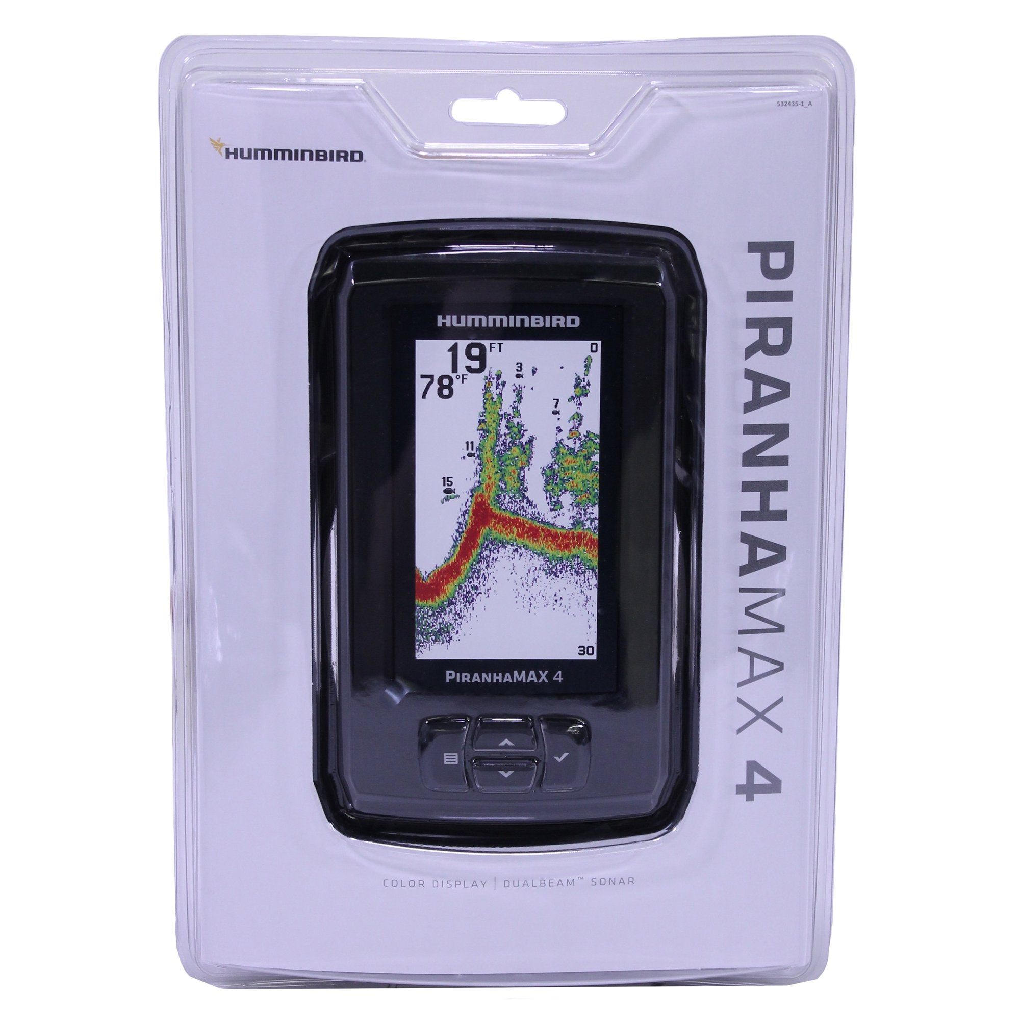 Humminbird Piranhamax 4.3 Fishfinder 410150-1?? 2D Sonar - Image 3