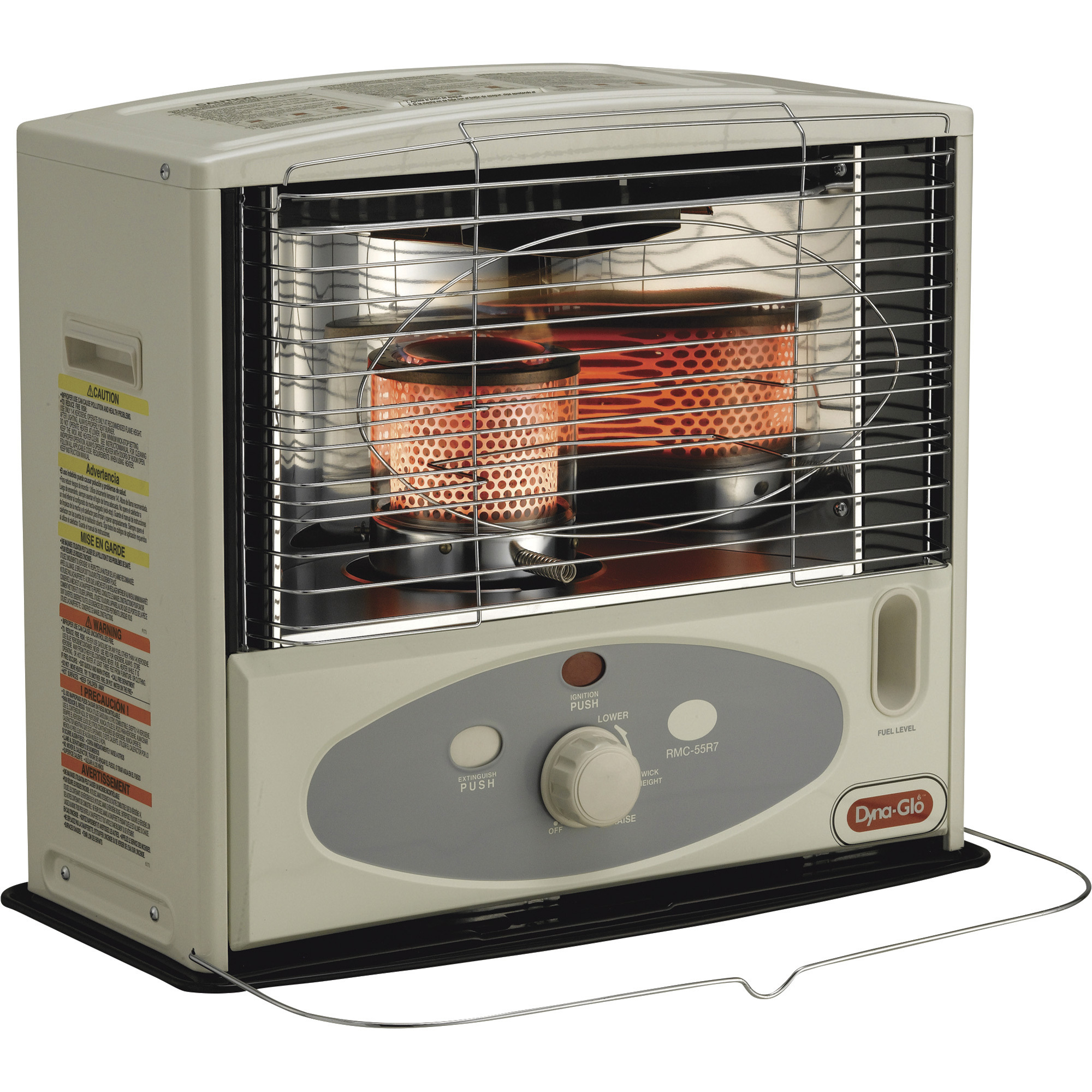 Kerosene Heaters Dyna-Glo Indoor Kerosene Radiant Heater, 10,000 BTU, 500 Sq. Ft. Heating Capacity
