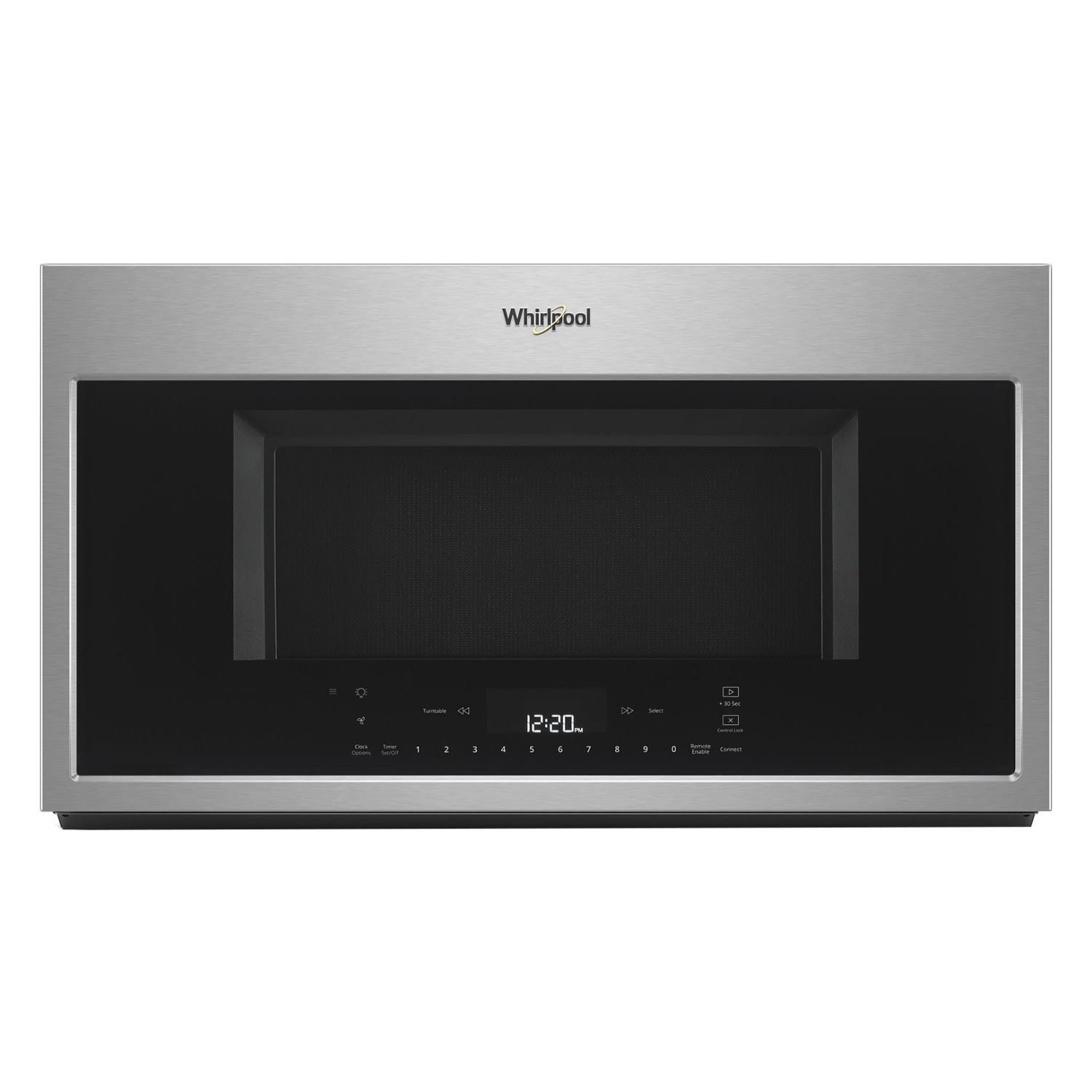 Whirlpool WMH78019HZ 1100W Built-In Convection Microwave Hood Combo – 1.9 cu ft – Stainless Steel